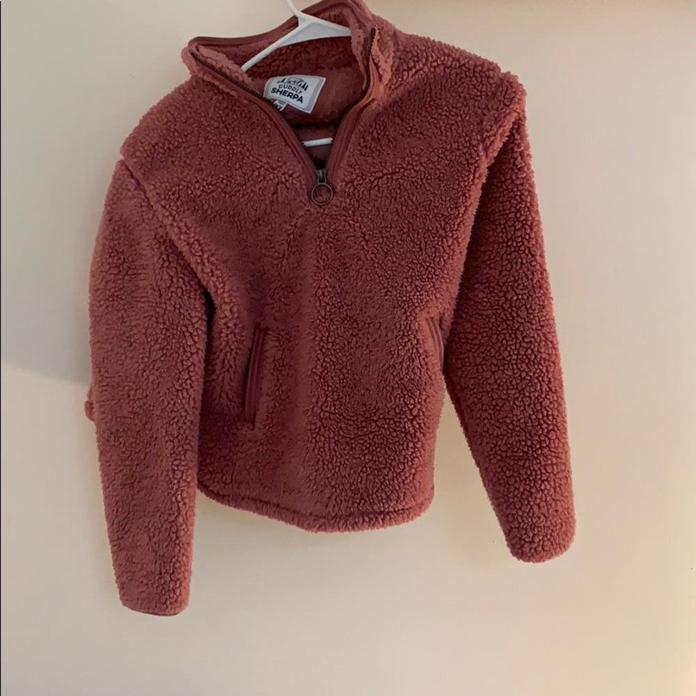 Fluffy Pink Sweater